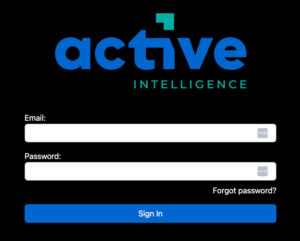 Advita AI One Active Intelligence Surgeon and Rep Portal login