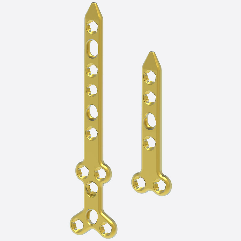 EPIC Extremity Ankle Fusion Plate System Anatomic Fusion Plate Lateral: TT, TTC, standard and long