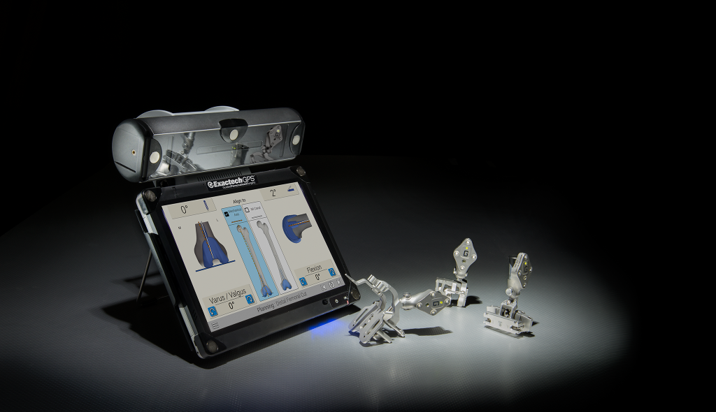 AdvitaGPS Knee Instruments with Revision Screen of GPS Unit