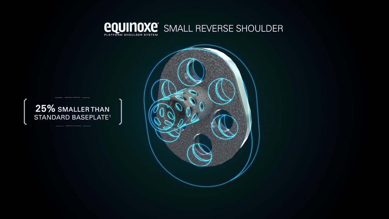 Equinoxe Small Reverse Shoulder Surgical Animation