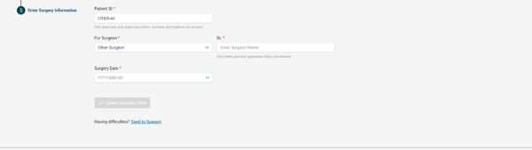 Step 7 Enter Case Information Ai One Advita Ortho
