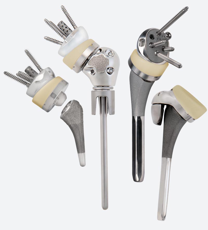 Advita Ortho Equinoxe Reverse Shoulder System Humeral Options