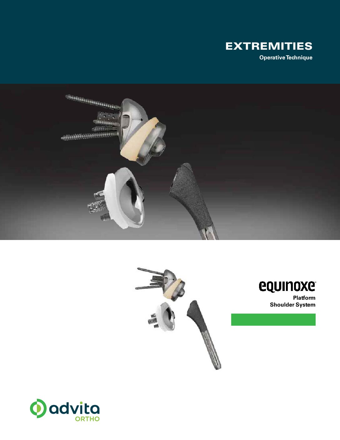 Equinoxe Press-Fit Platform Stem Operative Technique